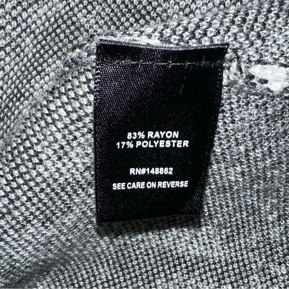 Torrid Snakeskin Print Grey Sweater Knit Trapeze Dress Size 2X - Picture 7 of 16